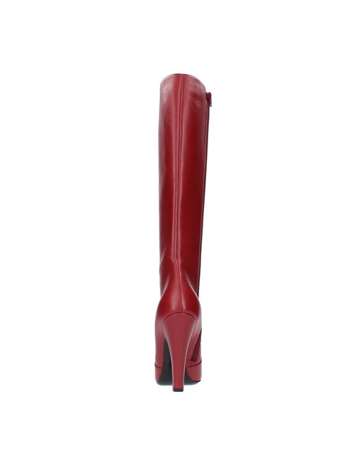 Stivali modello 670714 1Y800 6008 in pelle SAINT LAURENT | 670714 1Y800 6008ROSSO